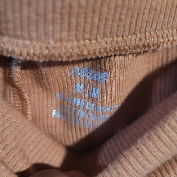 Aerie Camel Flare Pants Womens Size Medium - Picture 2 of 4